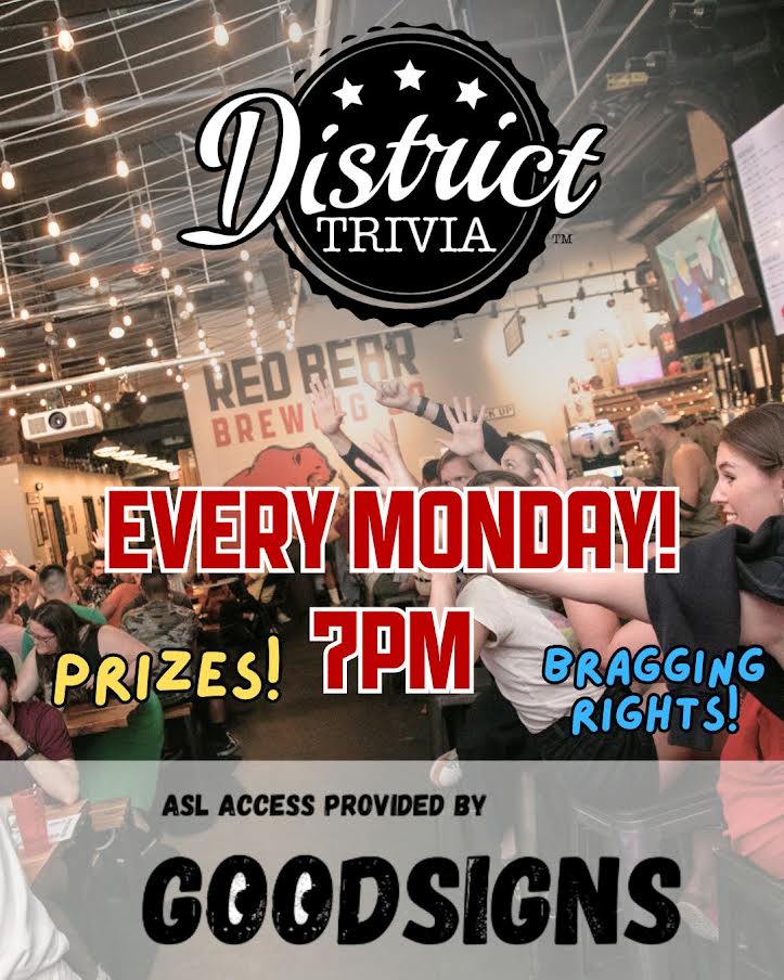District Trivia (with ASL by GoodSigns)