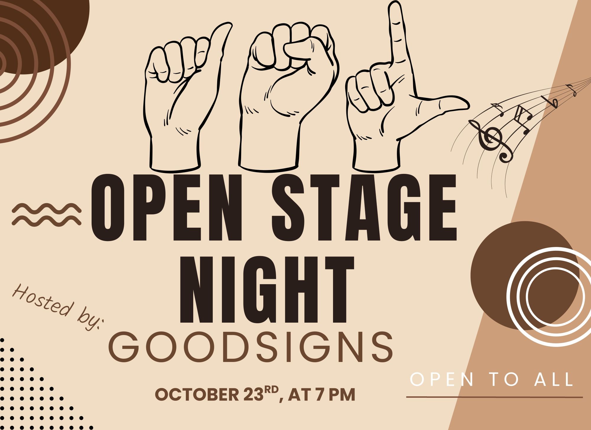 ASL Open Stage Night