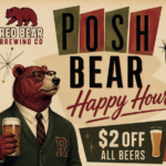 Posh Bear Happy Hour